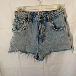 URBAN OUTFITTERS distressed denim shorts